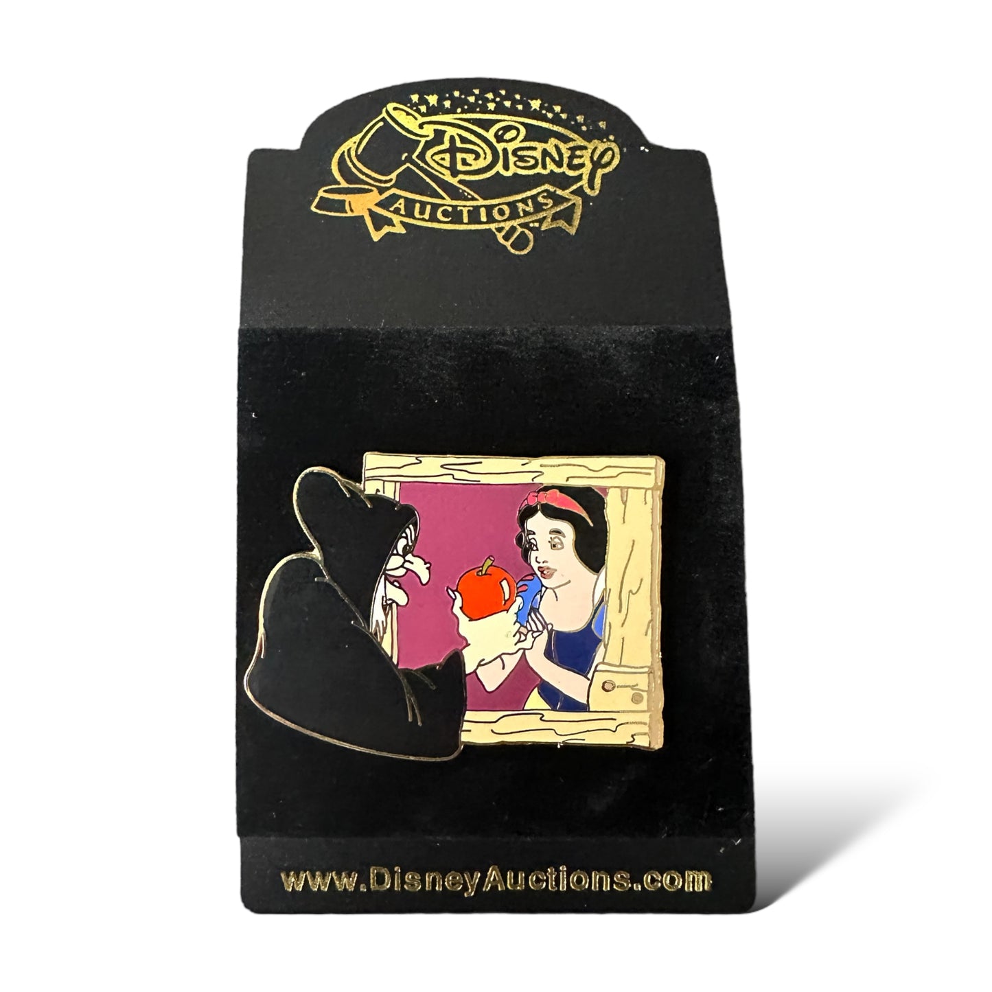 Disney Auctions Snow White and Old Hag with Apple Pin