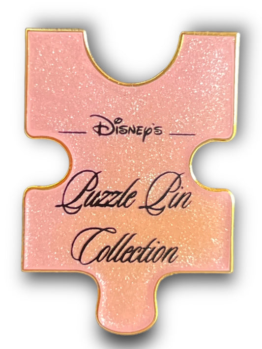 Japan Disney Pooh and Friends Puzzle Center Title Pin