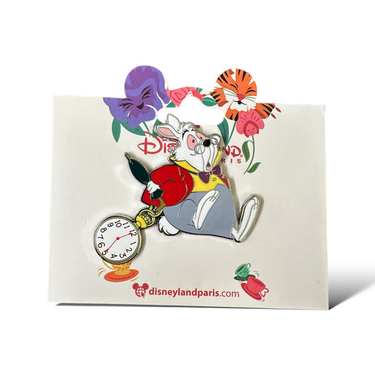 DLRP Alice in Wonderland White Rabbit Pin