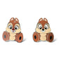 DLRP Big Feet Characters Chip n' Dale 2 Pin Set