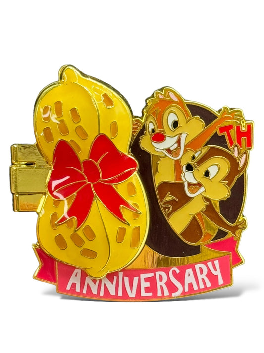 HKDL 80th Anniversary Chip n' Dale Pin