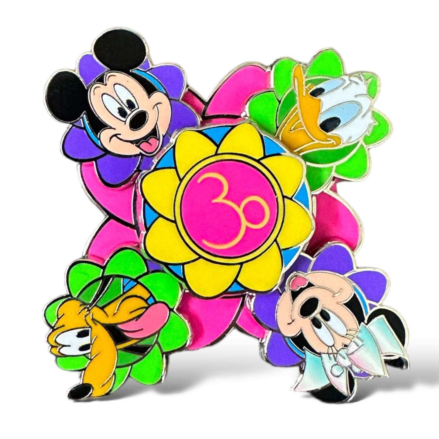 DLRP 30th Anniversary Mickey and Friends Spinner Pin