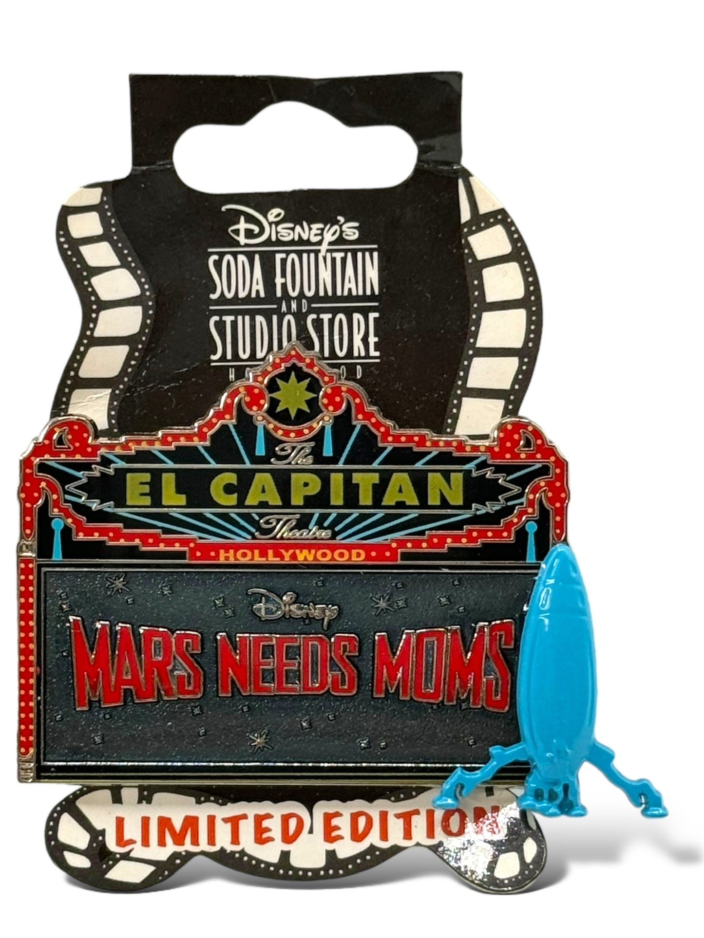 DSSH Mars Needs Moms Marquee Pin