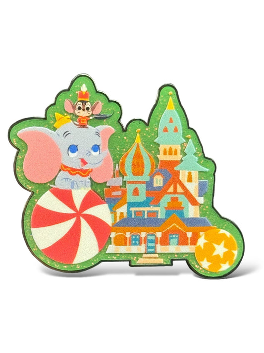 HKDL Pin Trading Carnival Dumbo and Timothy Mystic Manor Pin