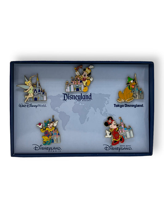 WDW Five Castles Pin Box Set