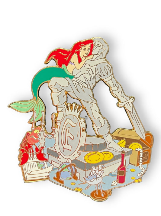 Disney Auctions The Little Mermaid Eric Statue Jumbo Pin