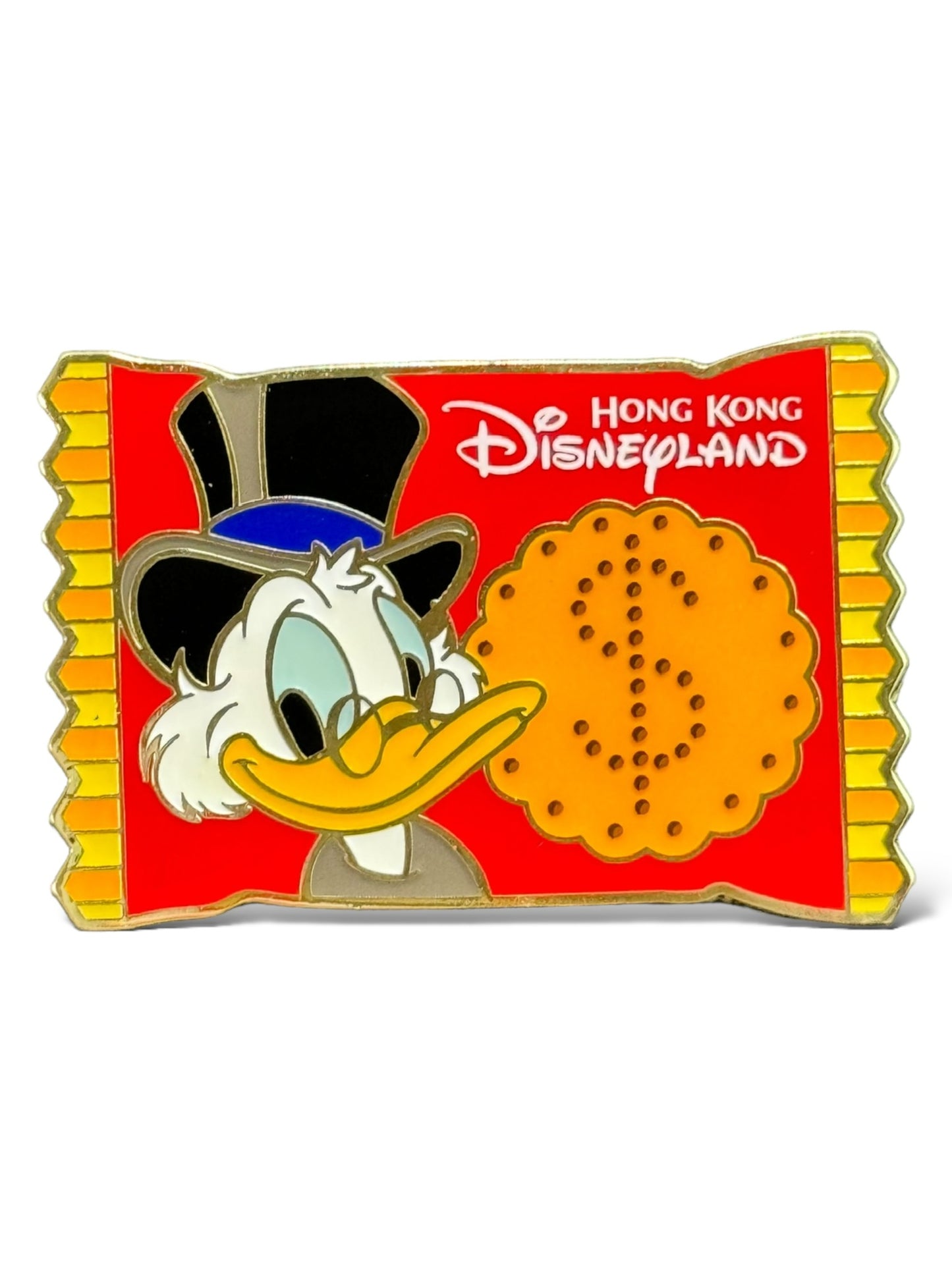 HKDL Pin Trading Carnival Snack Pack Scrooge Pin