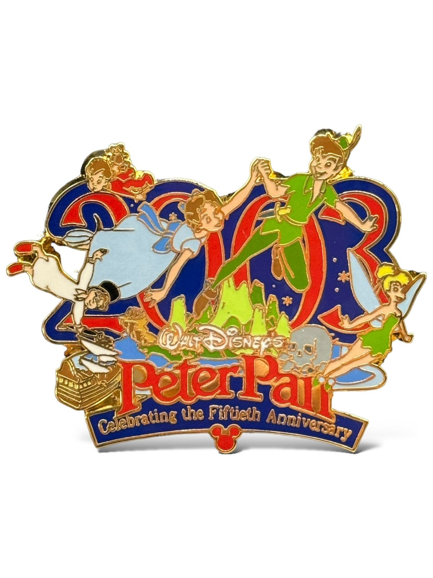 DEC 50th Anniversary Peter Pan Pin