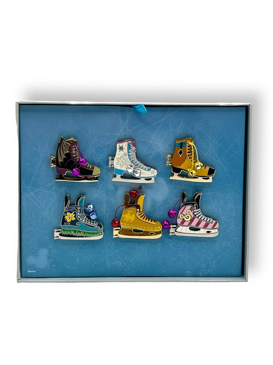 Season's Greetings 2016 Character Ice Skate 6 Pin Set
