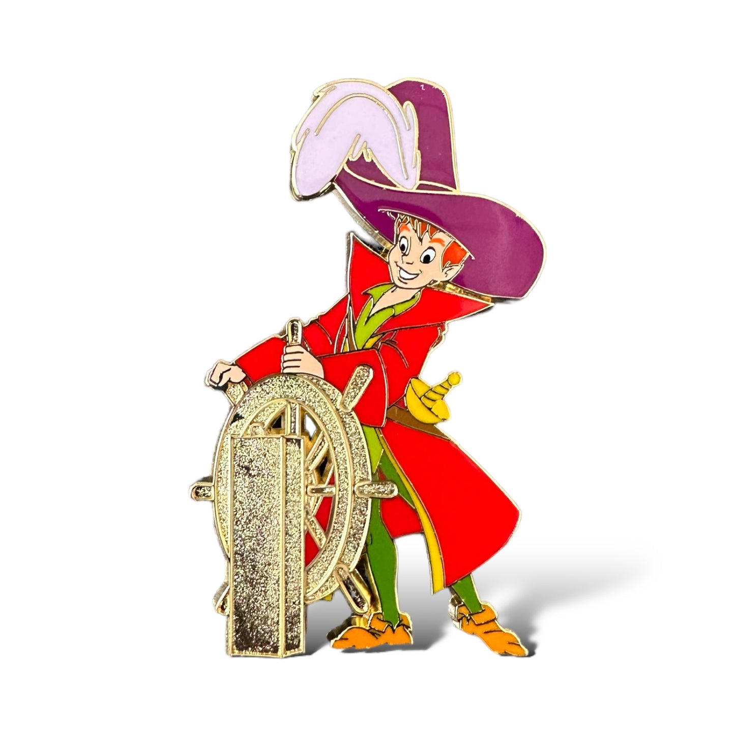 DLRP Peter Pan Captain Pin