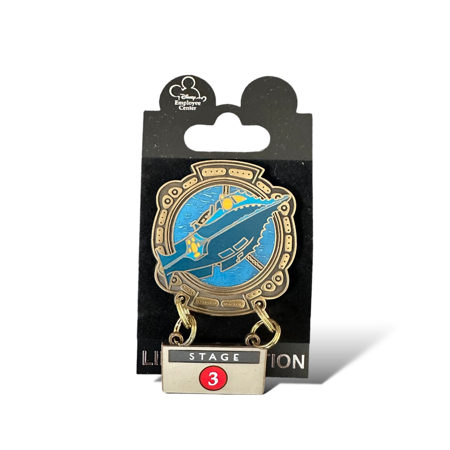 DEC Backstage 20,000 Leagues Under The Sea Nautilus Stage 3 Pin