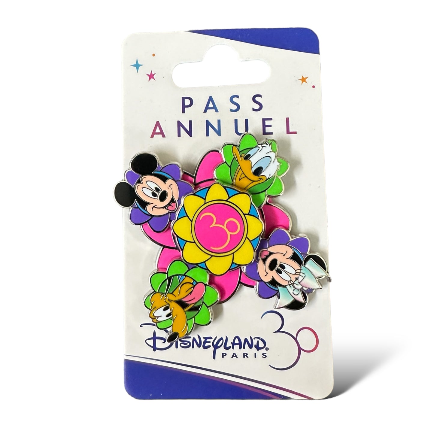 DLRP 30th Anniversary Mickey and Friends Spinner Pin