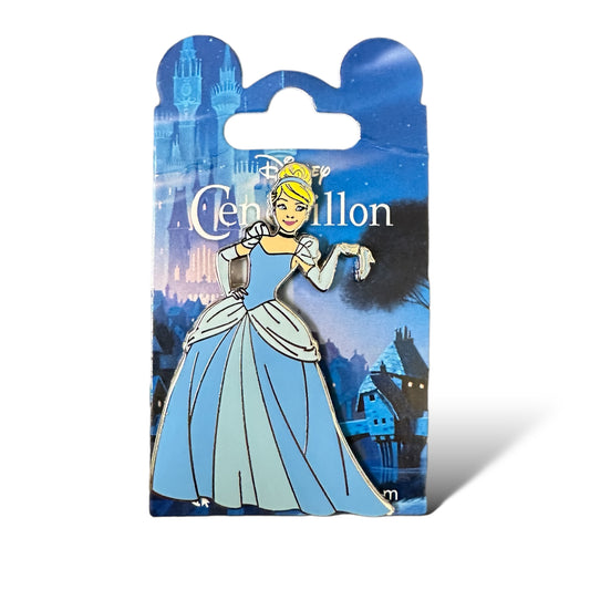 DLRP Cinderella Holding Glass Slipper Pin