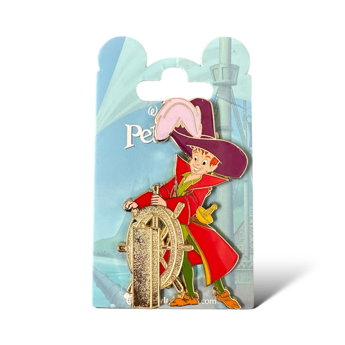 DLRP Peter Pan Captain Pin