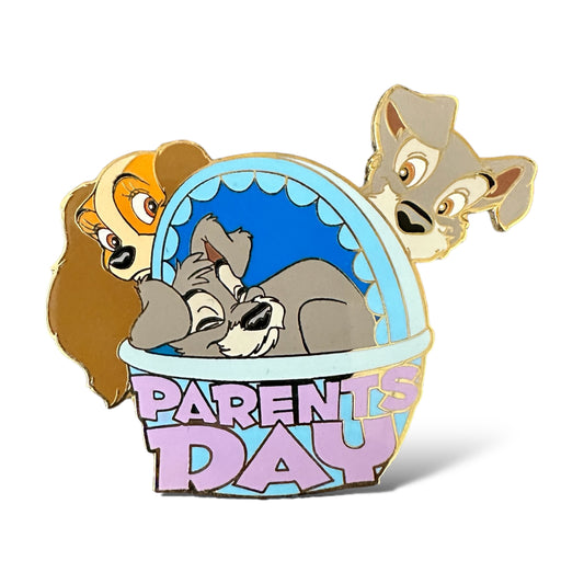 Disney Auctions Parent's Day Lady and The Tramp Pin
