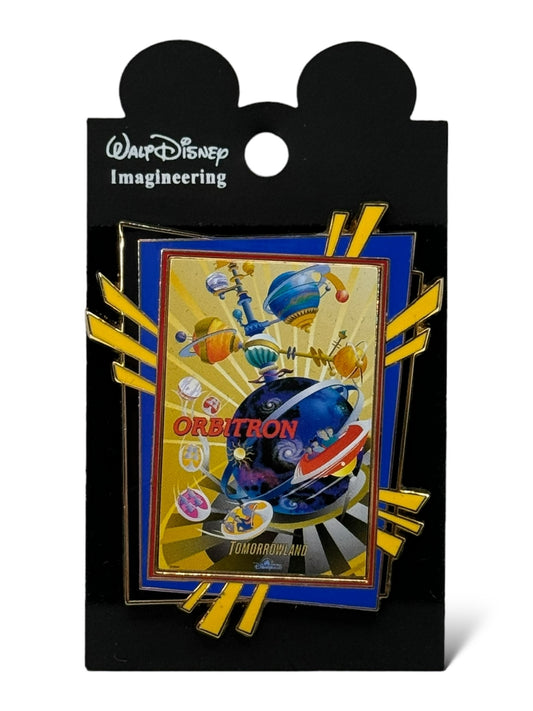 WDI Hong Kong Attraction Poster Tomorrowland Orbitron Pin