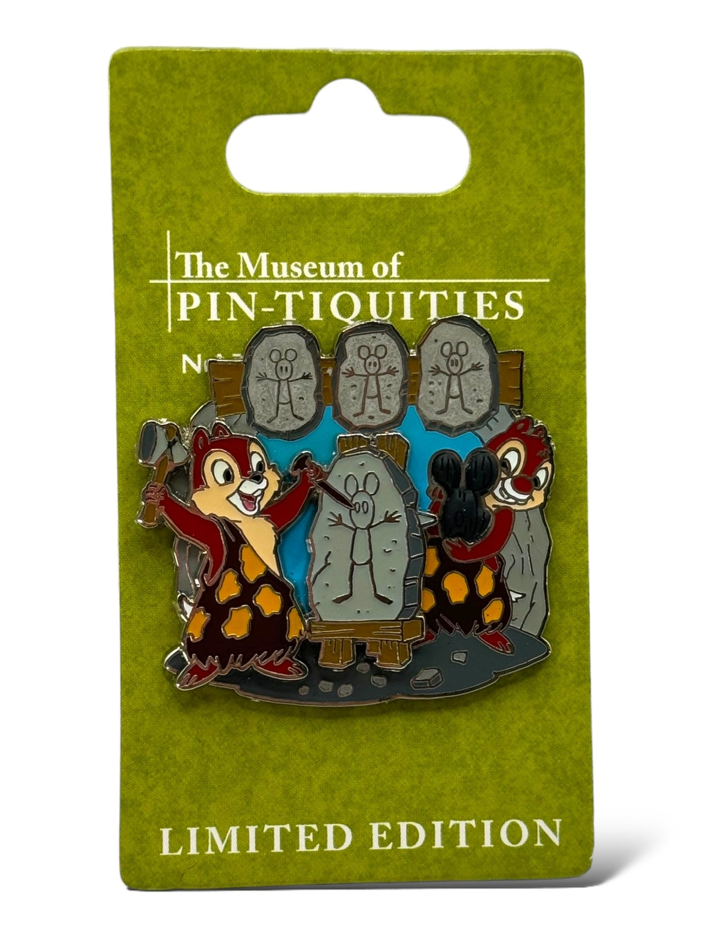 WDW Museum of Pin-Tiquities Chip n' Dale Ancient Pin Makers Pin