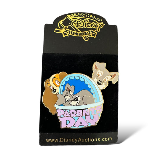 Disney Auctions Parent's Day Lady and The Tramp Pin