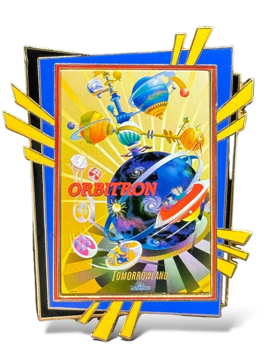 WDI Hong Kong Attraction Poster Tomorrowland Orbitron Pin