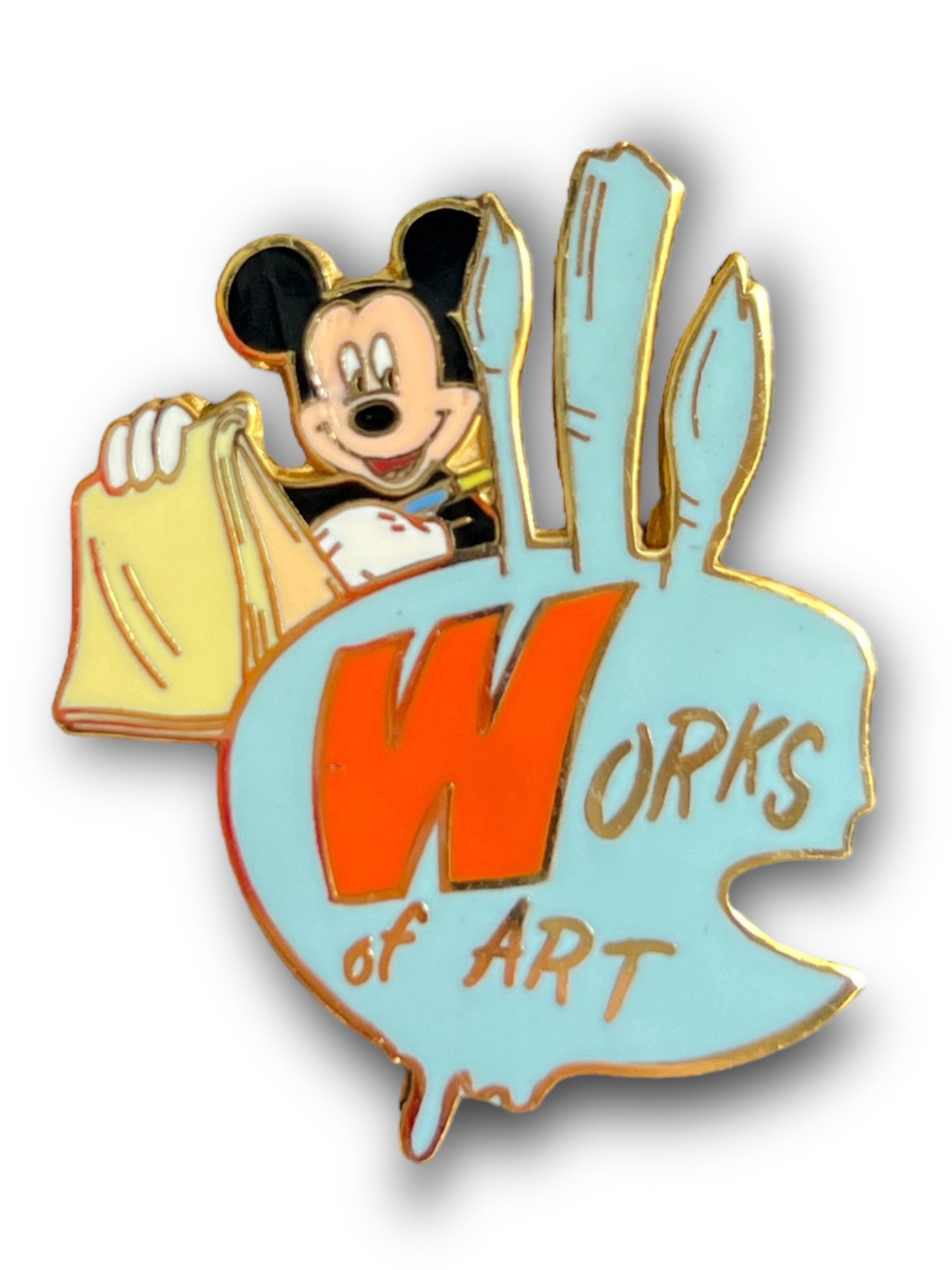 Japan Disney Walt Disney Puzzle Series Mickey "W" Pin