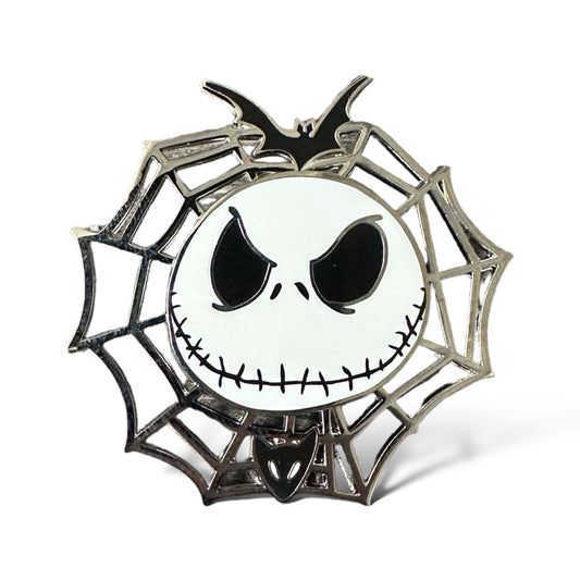 DLRP Nightmare Before Christmas Jack Skellington Spider Web Pin