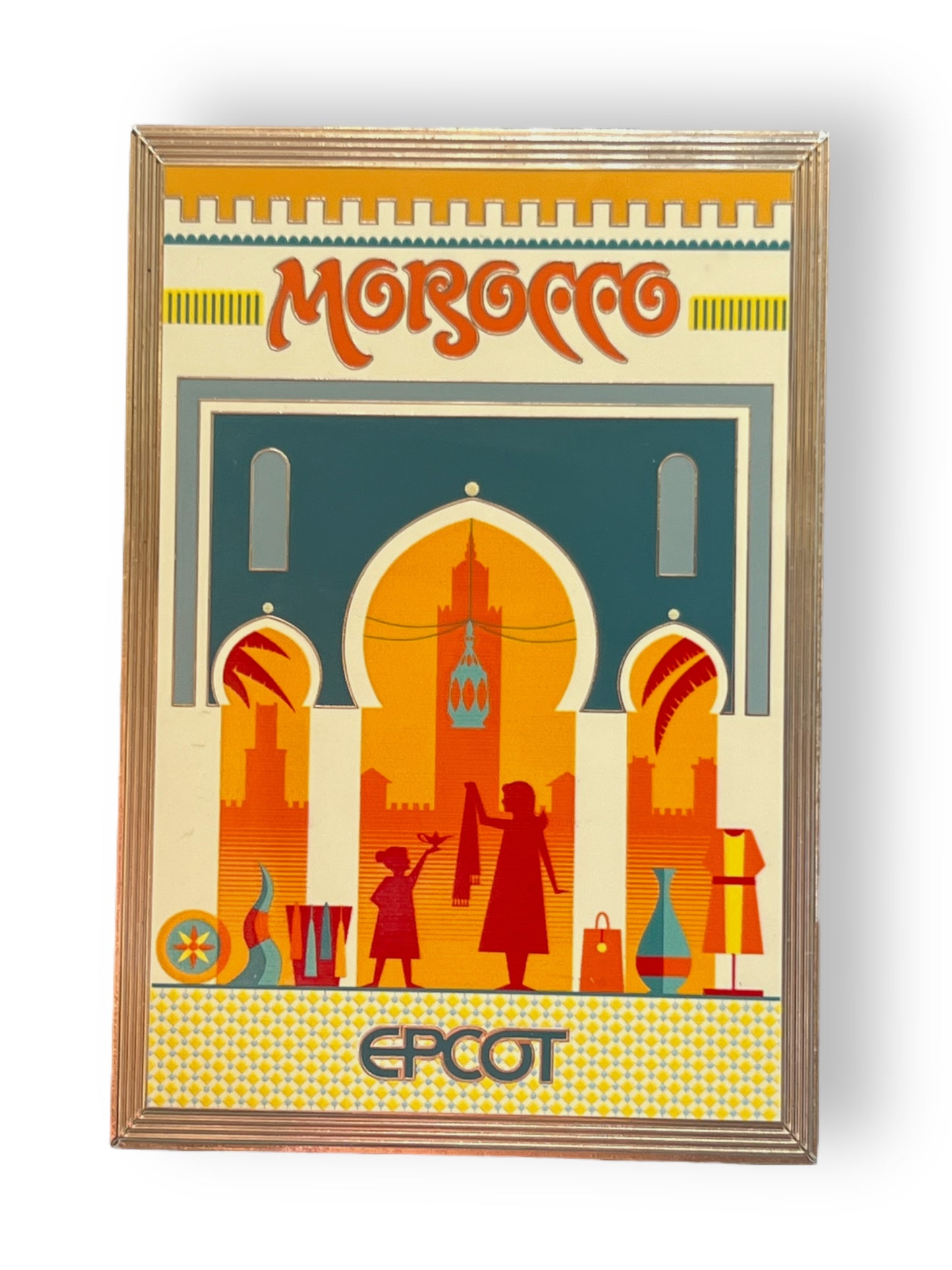 WDI Epcot Poster Morocco Pin