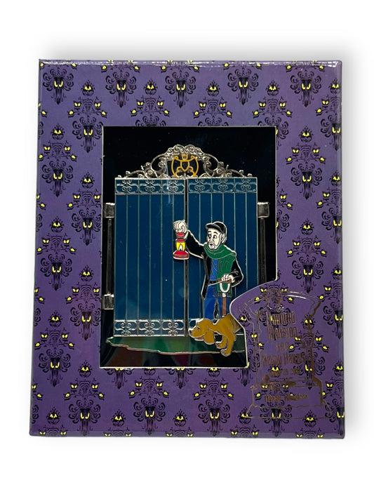 Haunted Mansion Gate Caretaker Jumbo Pin