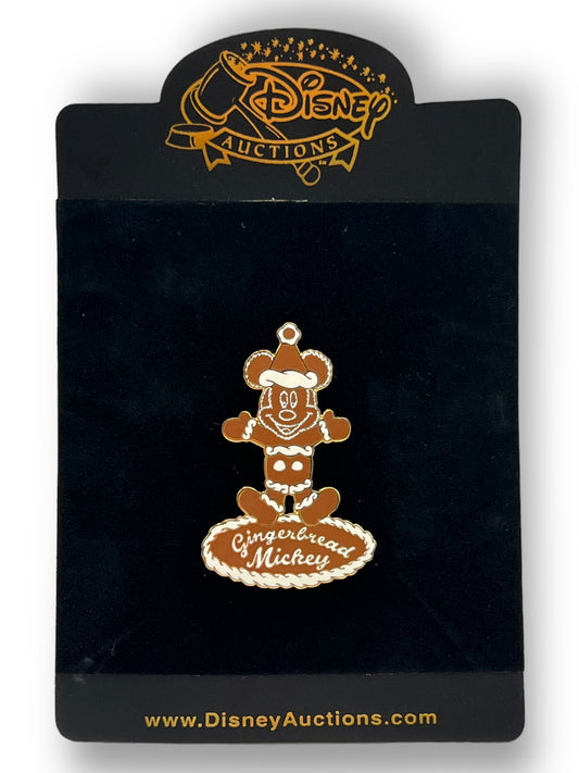 Disney Auctions Gingerbread Mickey Pin