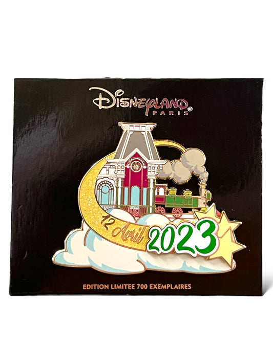 DLRP 30th Anniversary Disneyland Paris Railroad Station Pin