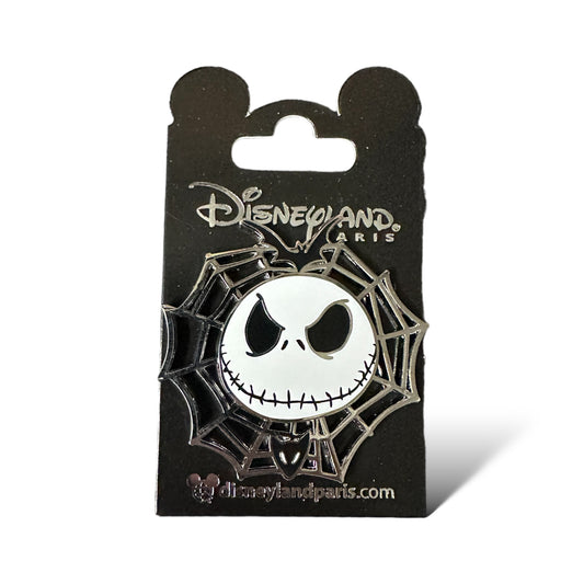 DLRP Nightmare Before Christmas Jack Skellington Spider Web Pin