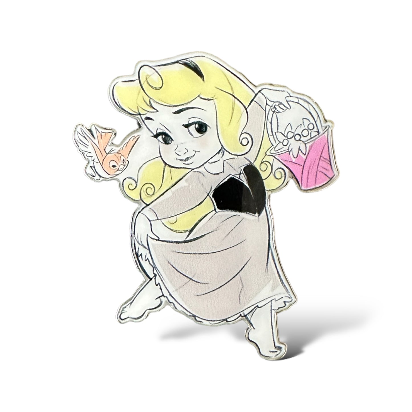 DLRP Animators Aurora with Bird Pin