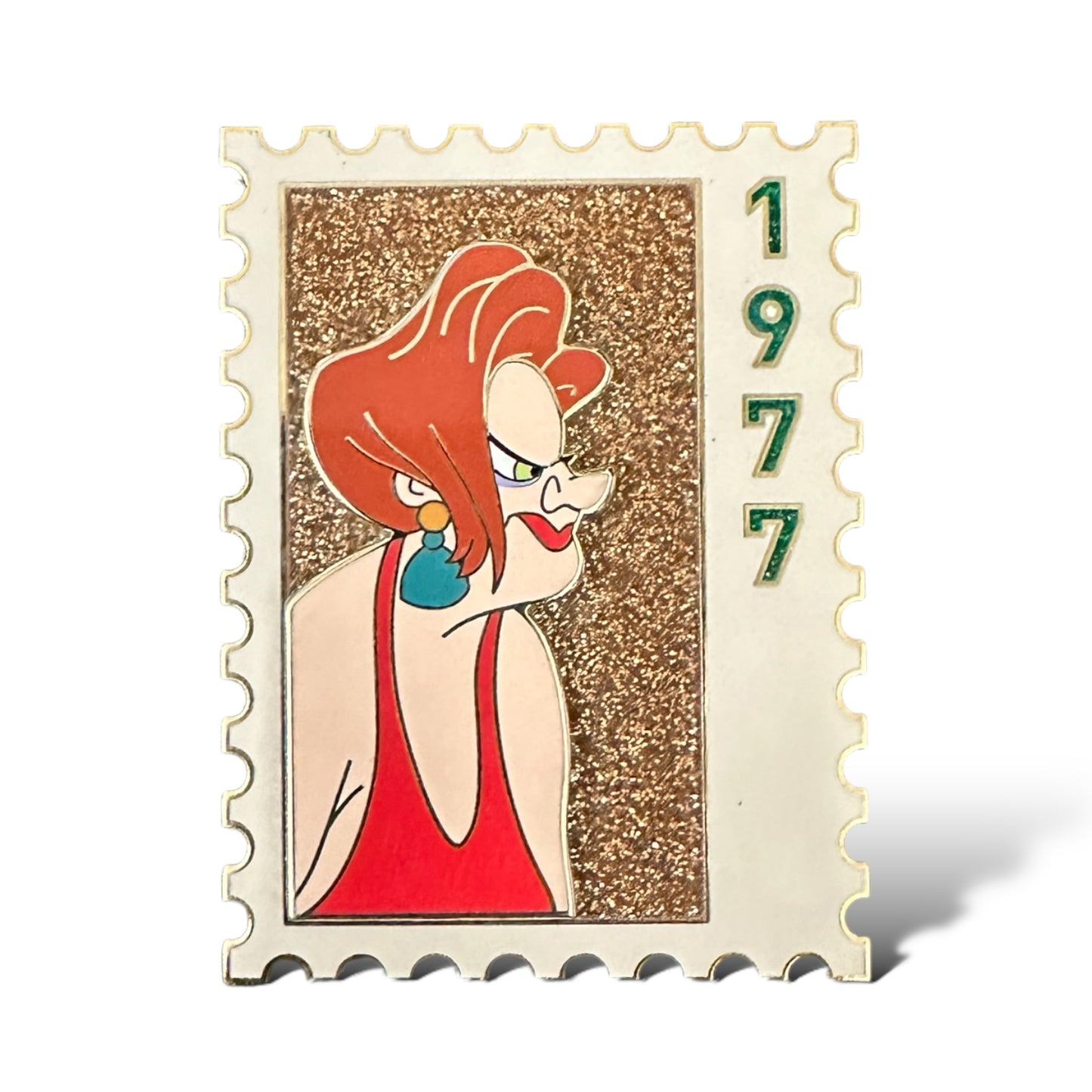 DEC Stamp Characters Madame Medusa Pin