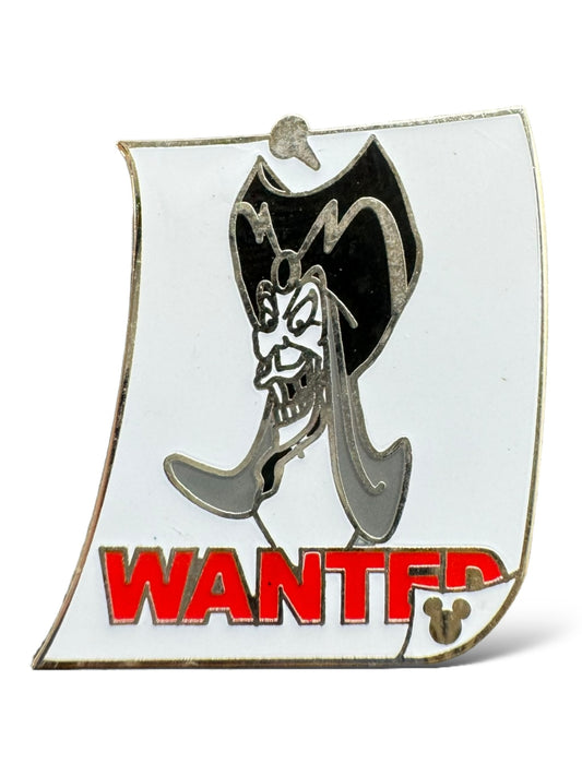 Cast Lanyard Villains Wanted Poster Jafar Hidden Mickey Pin