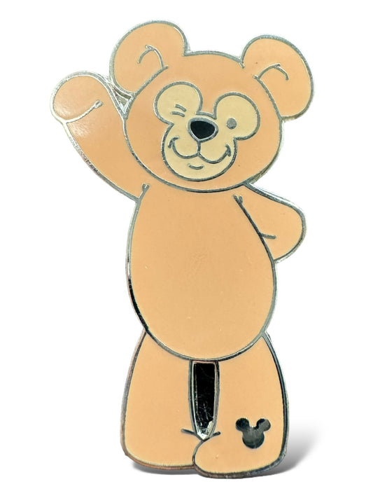 Cast Lanyard Duffy Poses Waving Hidden Mickey Pin