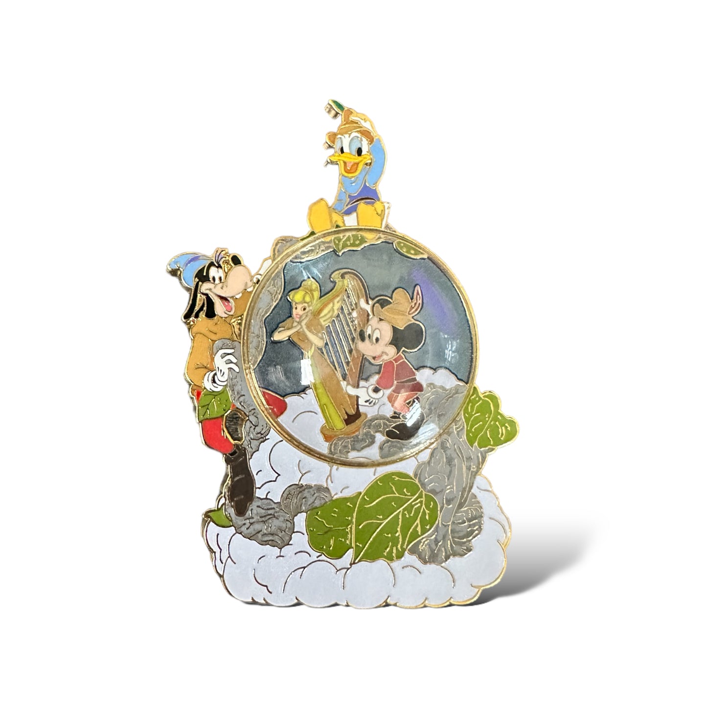 DEC Snow Globe Mickey and The Beanstalk Pin