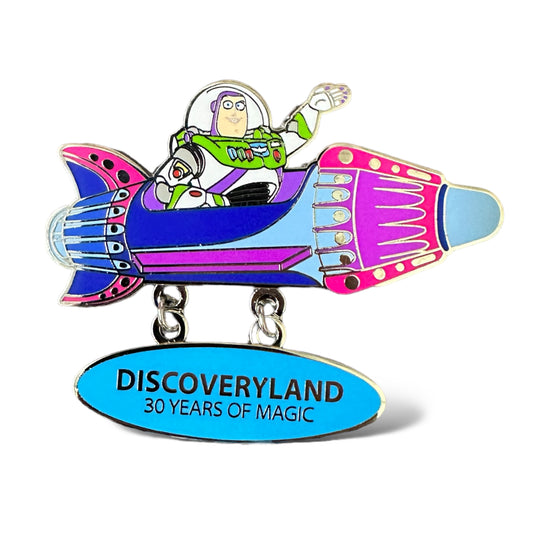 DLRP 30th Anniversary Discoveryland Buzz Lightyear Pin