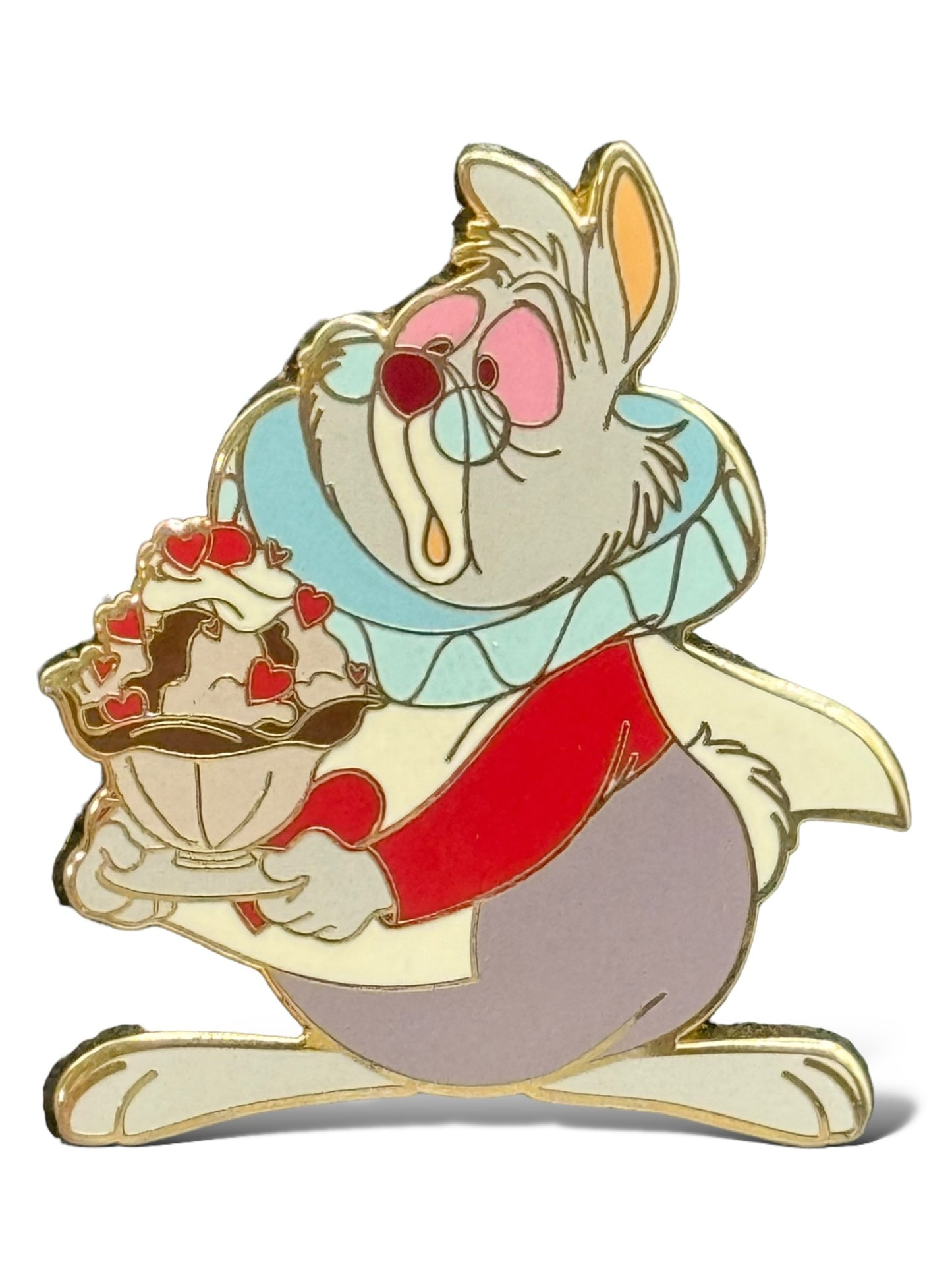 DSSH Pin Trader Delight White Rabbit Pin