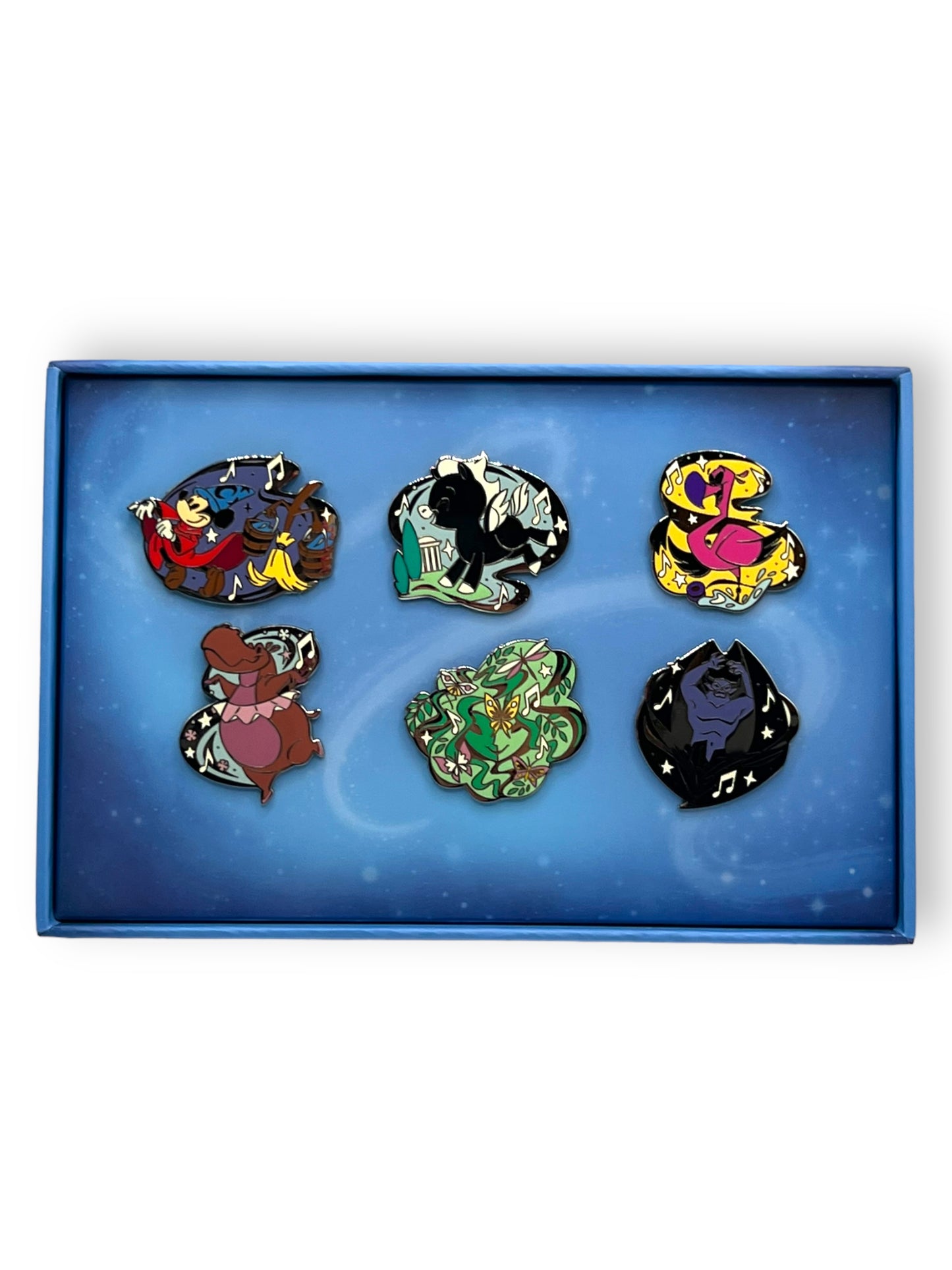 D23 Fantasia & Fantasia 2000 Anniversary Pin Set