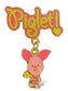 HKDL Cuties Character Dangle Piglet Pin