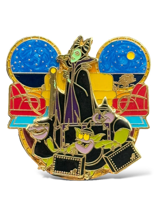 DCL Ducky Williams Collection Maleficent and Goons Pin