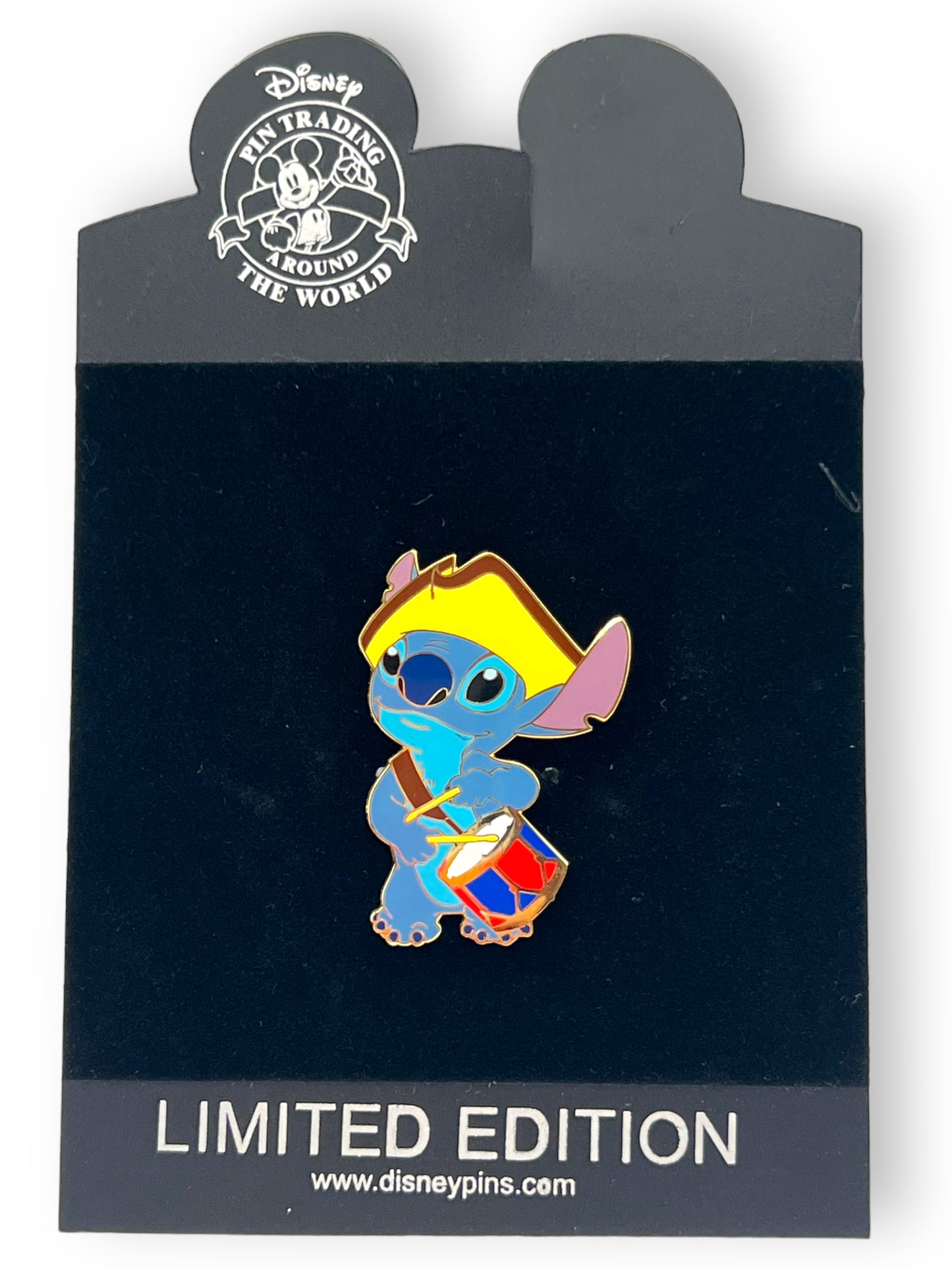 Disney Shopping Stitch Memorial Day 2006 Soldier Drummer Pin