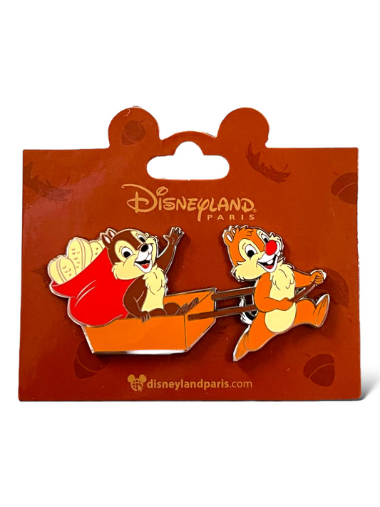 DLRP Chip n' Dale Rickshaw Pin