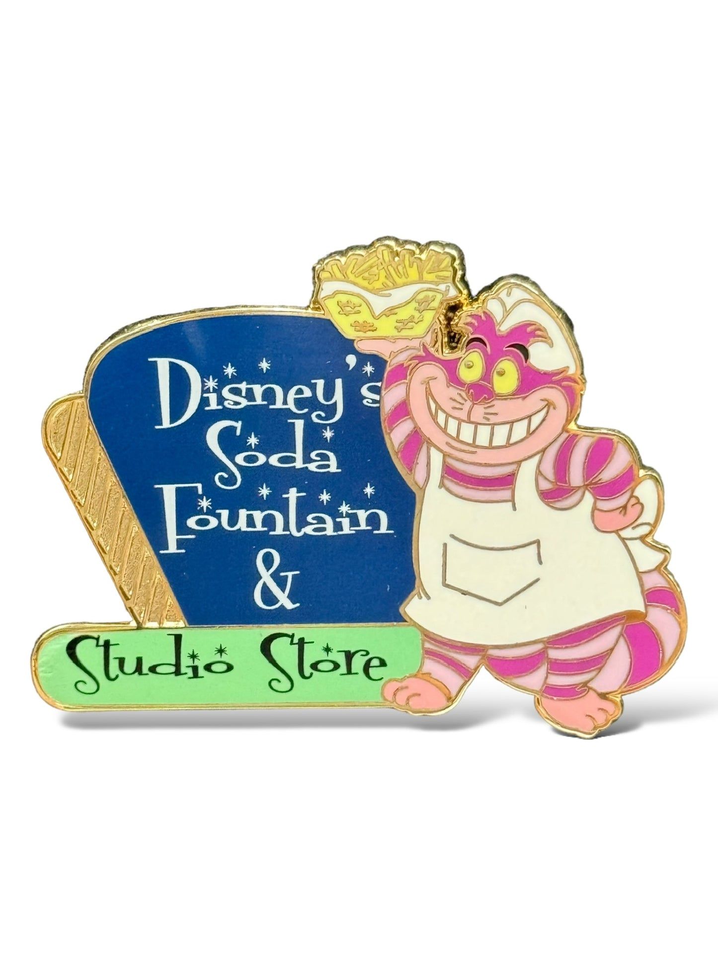 DSSH Studio Store Logo Cheshire Fry Cook Pin