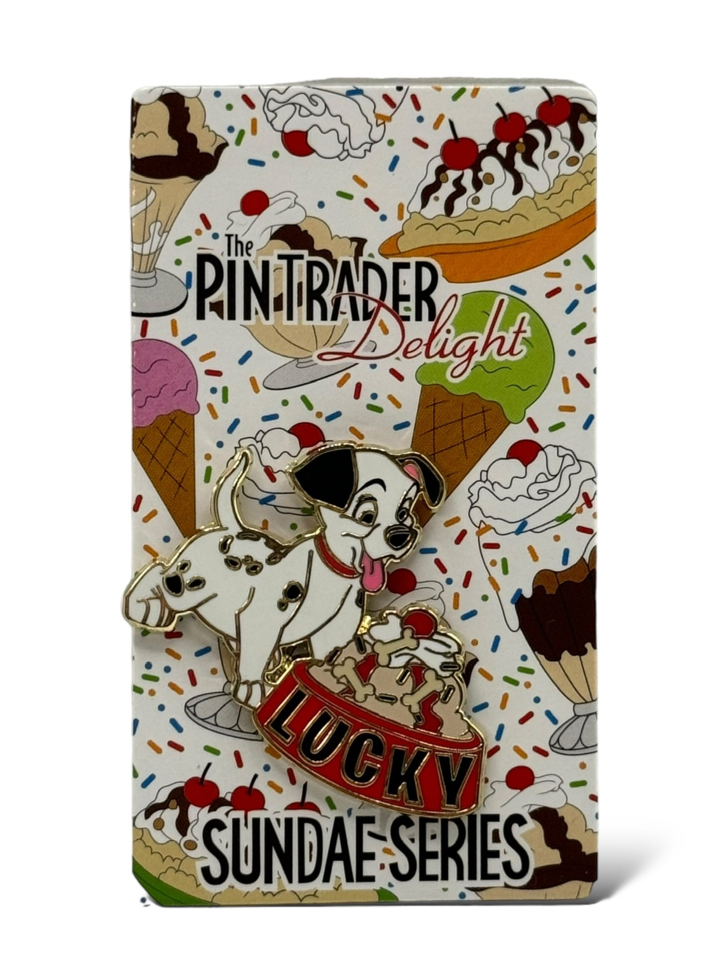 DSSH Pin Trader Delight Lucky Dalmatian Pin