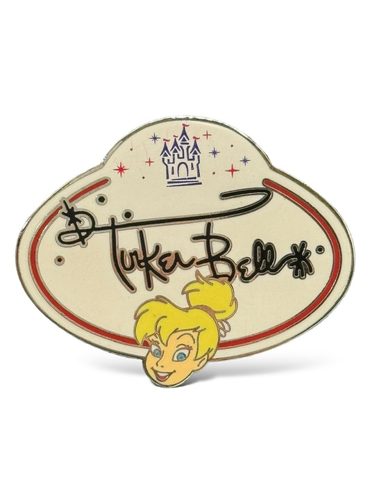 HKDL Name Tag Collection Tinker Bell Pin