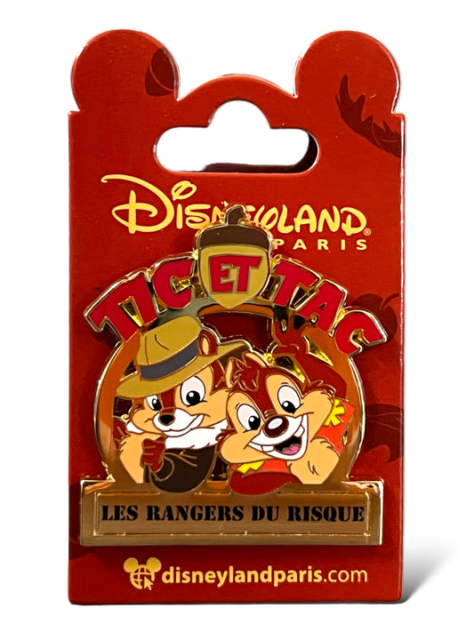 DLRP Chip n' Dale Rescue Rangers Logo Pin