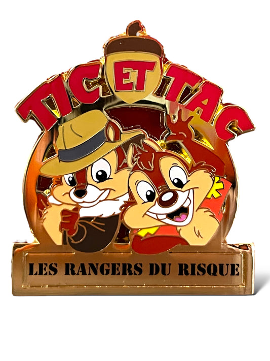 DLRP Chip n' Dale Rescue Rangers Logo Pin