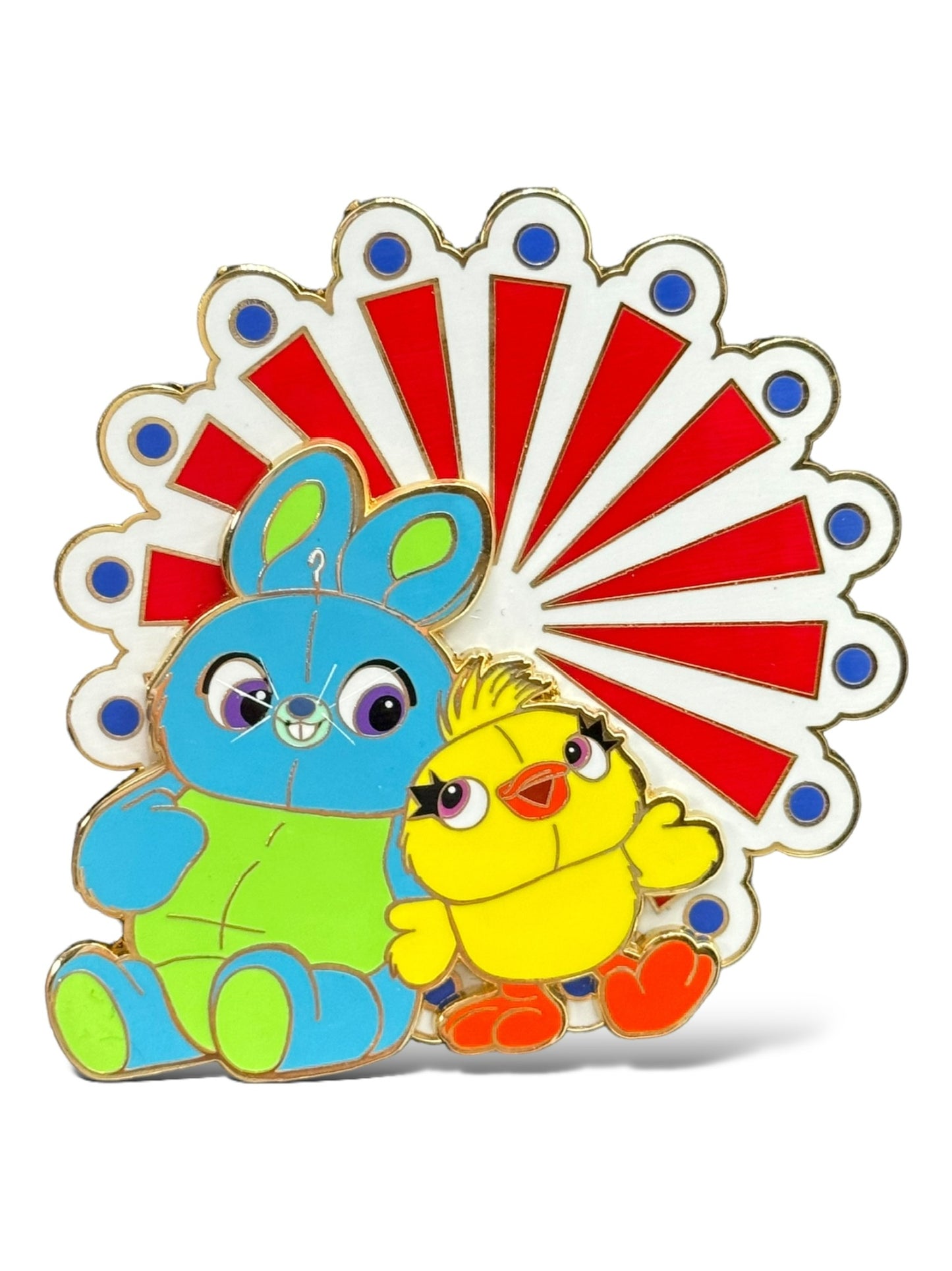 DSSH Toy Story 4 Ducky and Bunny Pin