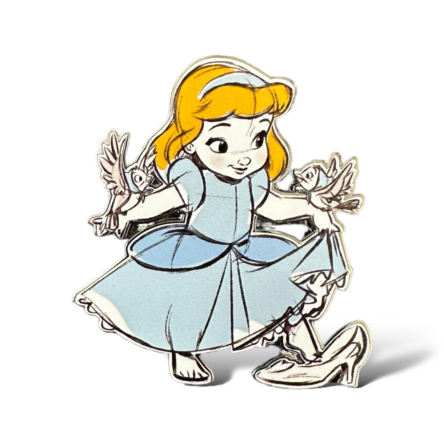 DLRP Animators Cinderella Glass Slipper Pin