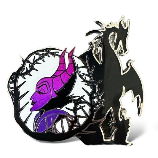DLRP Sleeping Beauty Maleficent and Dragon Pin